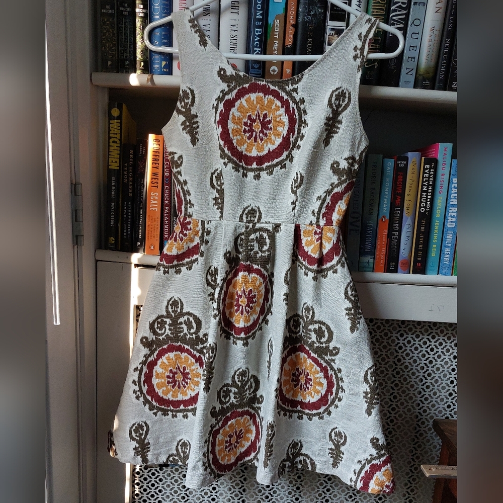 Tapestry Cotton Dress Handmade In NYC